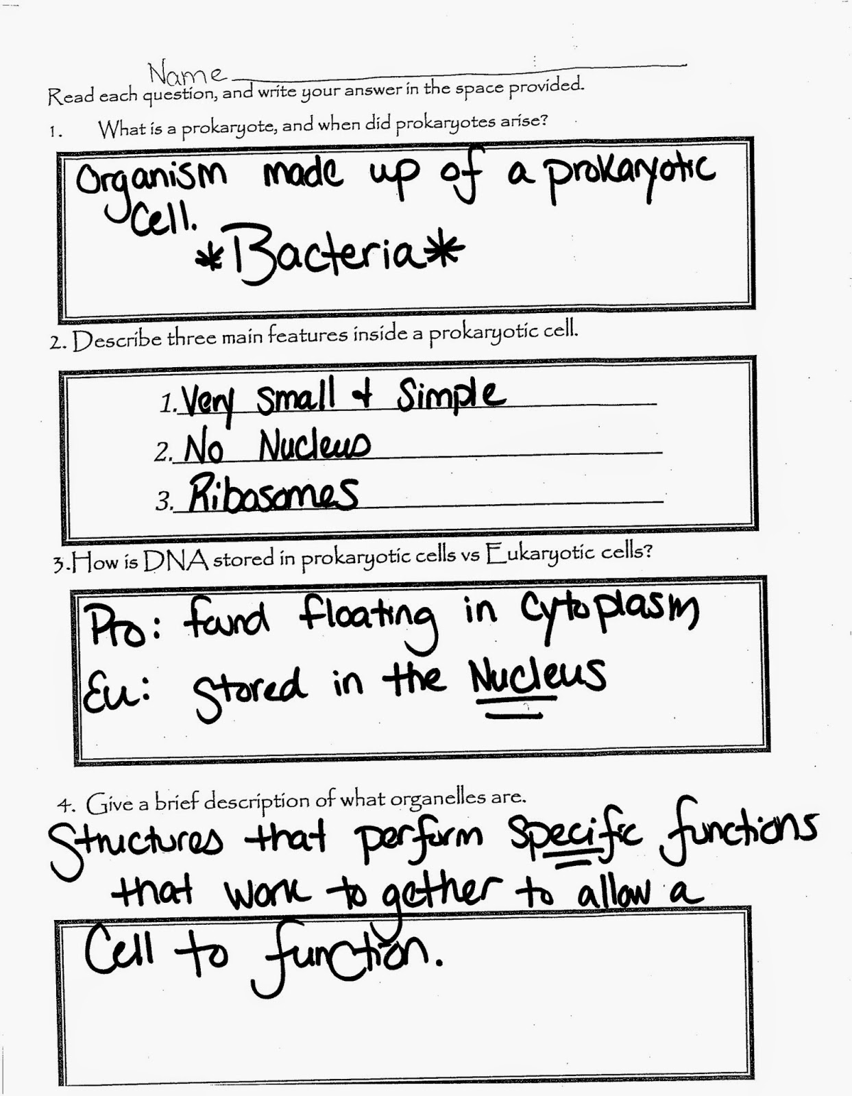 EC Honors Biology: October 2014