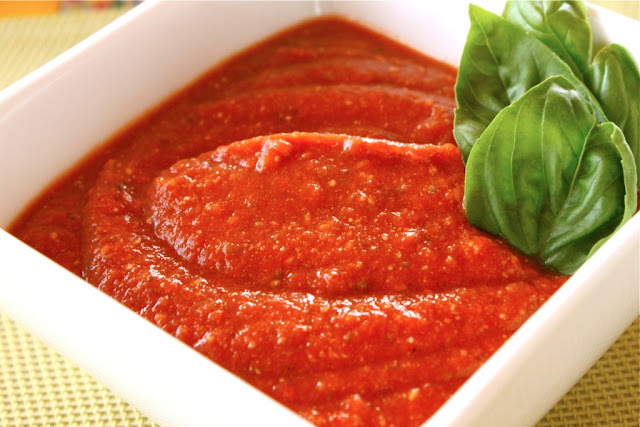 Pijja Sauce Recipe - Homemade pizza sauce