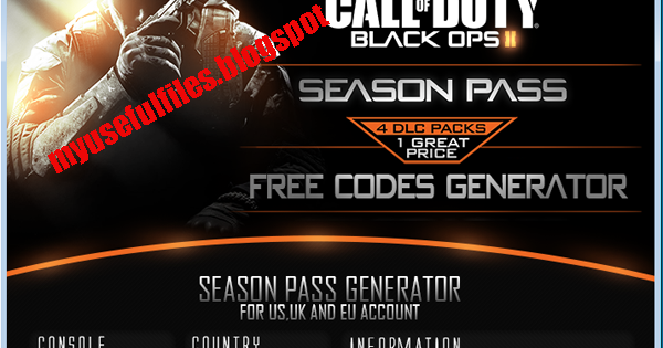 Black ops 2 season pass free code no download ps3 1