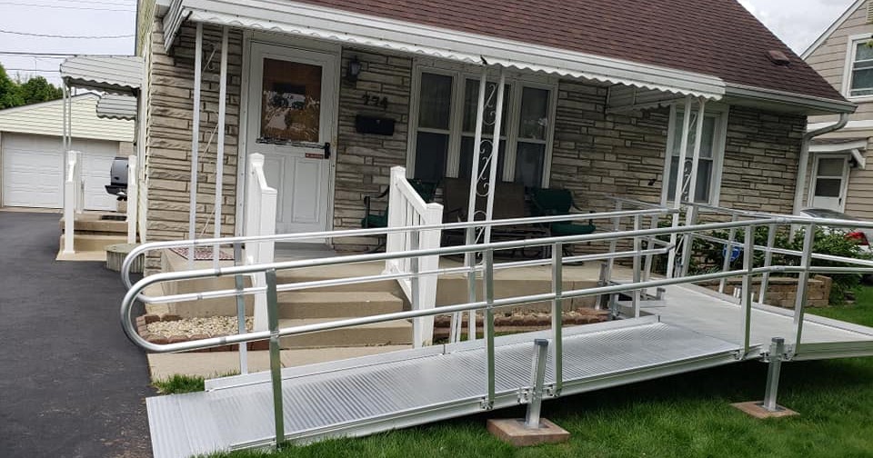 Accessibility Brothers: Aluminum Wheelchair Ramp for Residential