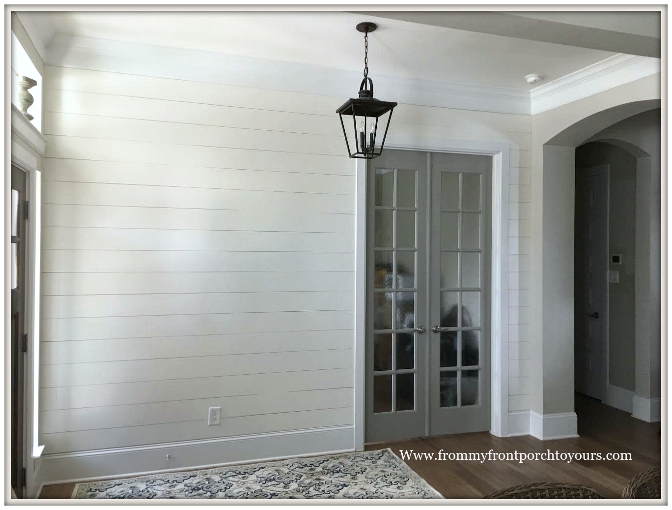 shiplap foyer from my front porch to yours foyer makeover farmhouse shiplap foyer from my front porch to yours foyer makeover farmhouse