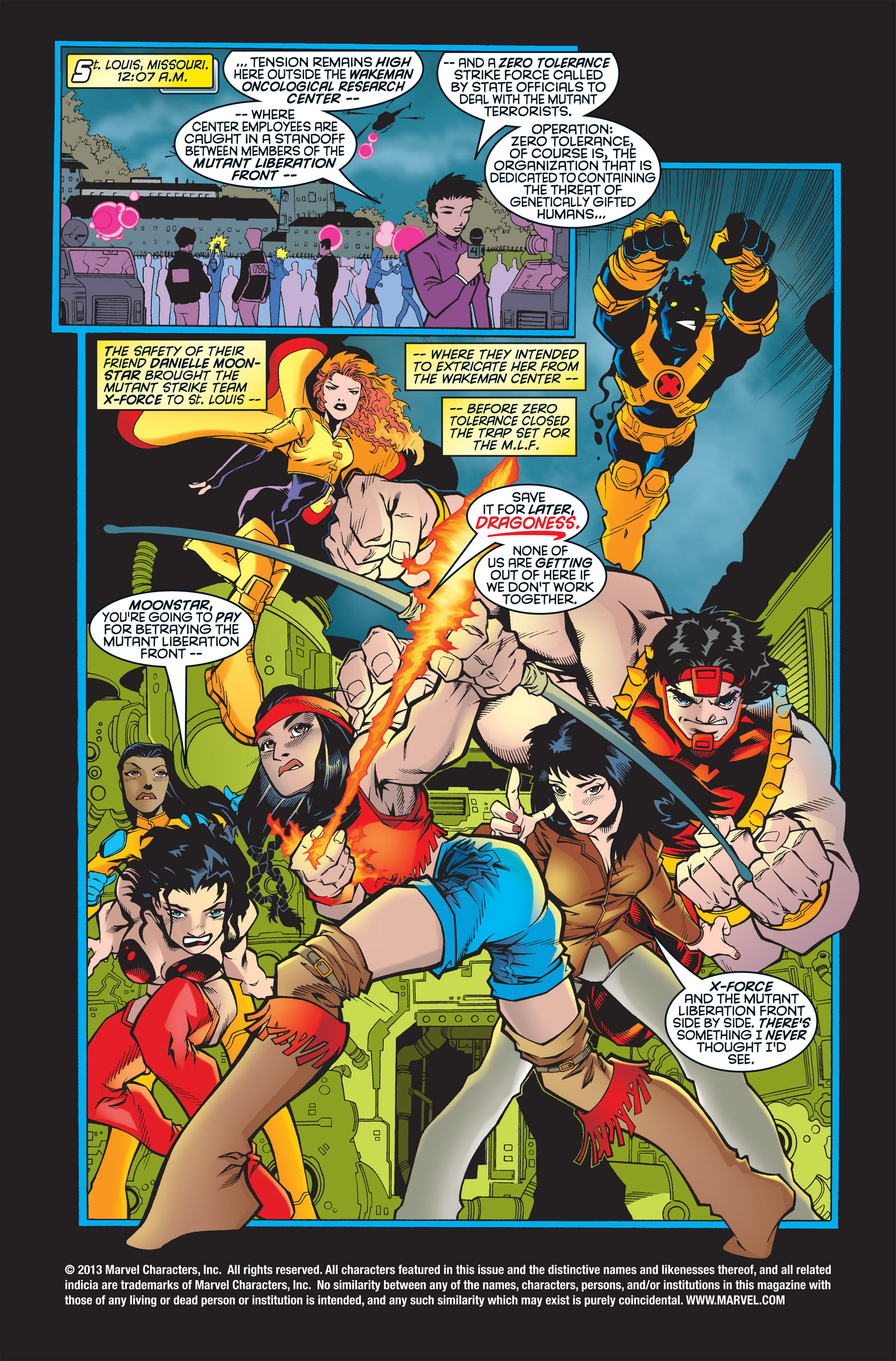 Read online X-Force (1991) comic -  Issue #68 - 2