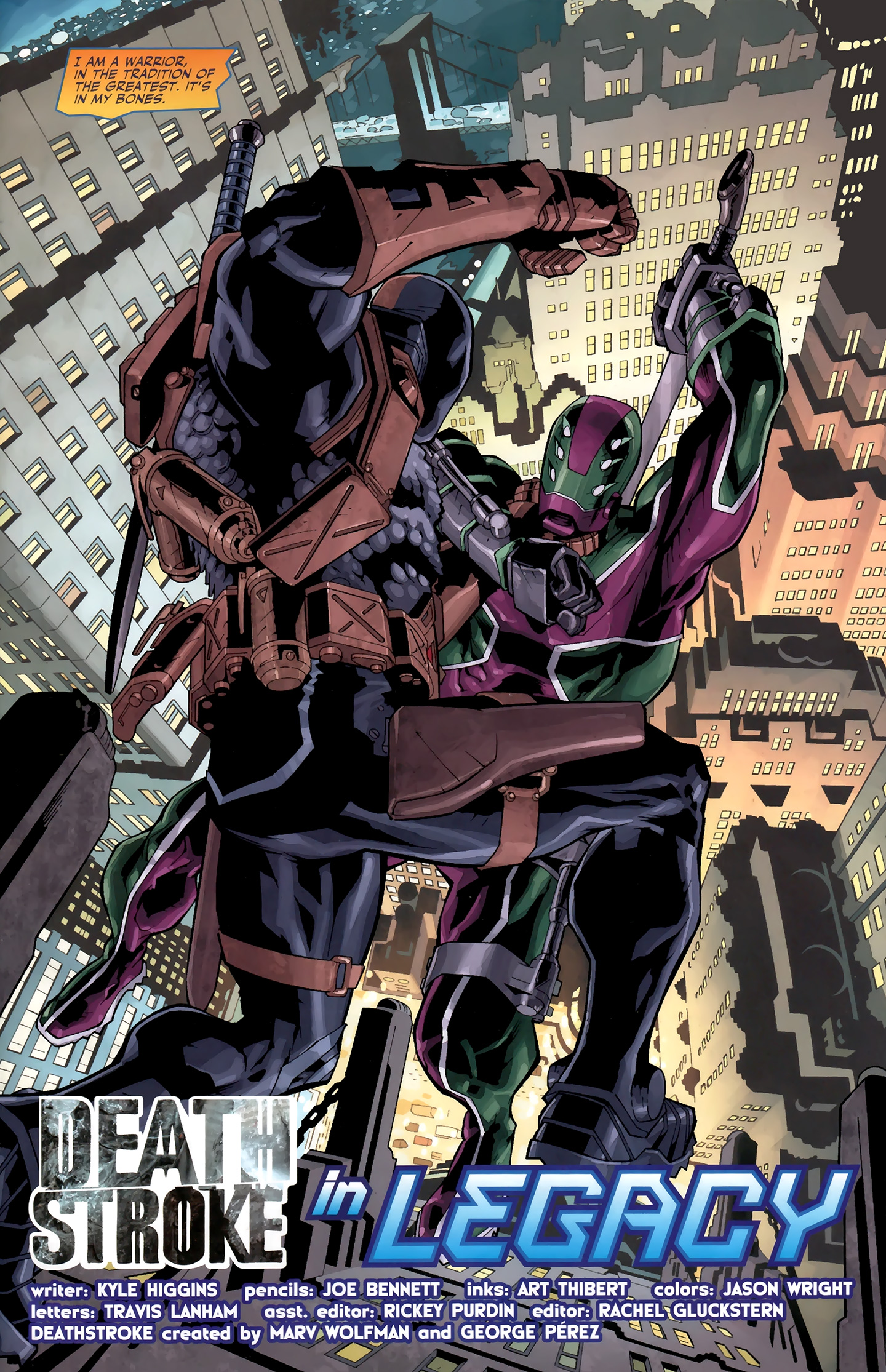 Read online Deathstroke (2011) comic -  Issue #3 - 2
