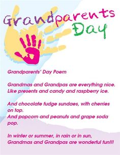 Grandparents Day Crafts For Preschoolers Grandparents Day Crafts For Preschoolers