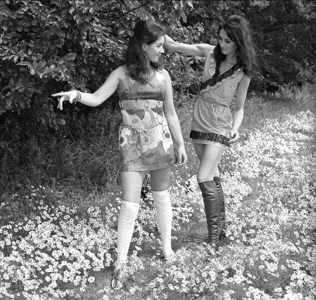 Sealed in Time Beautiful Sensual Women Wearing Go Go Boots In The 60's