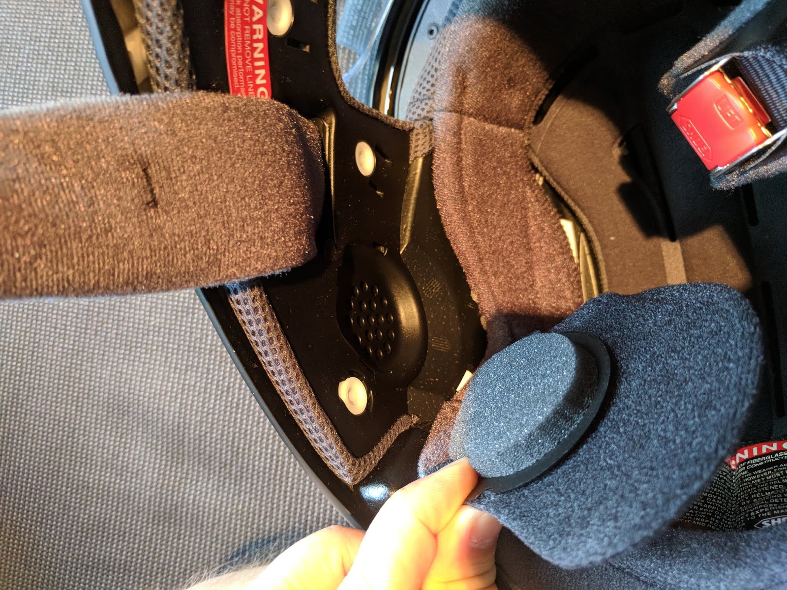 Sena 30K in den Helm einbauen