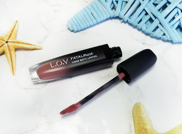 L.O.V Cosmetics Fatalmuse Liquid Matte Lipstick 710 Secret Obsession - Lana Talks
