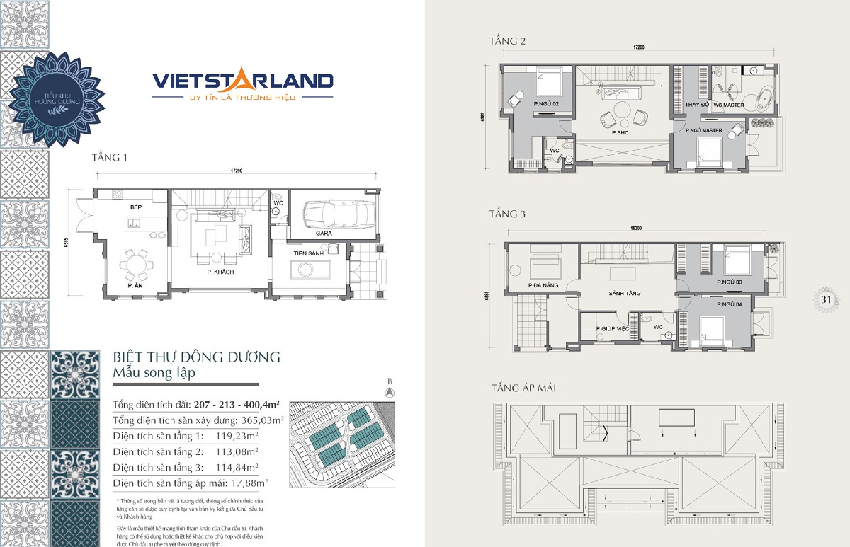 Biệt thự song lập Vinhomes Riverside giai đoạn 2 Biệt thự song lập Vinhomes Riverside giai đoạn 2