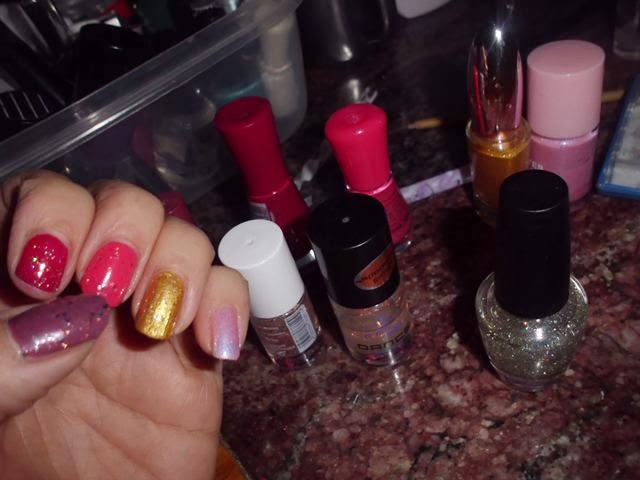 esmaltes de colores