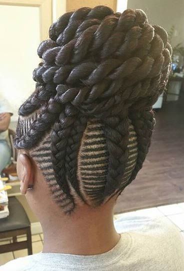 8 Easy Updo Hairstyles For Black Women Hairstyles Hair Color