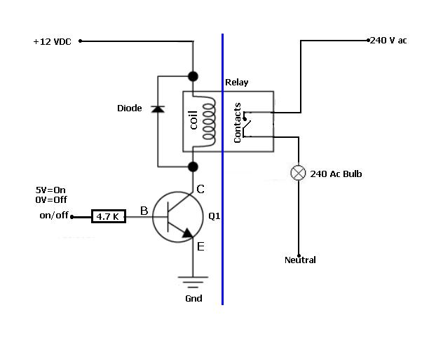 Relay Inverter Circuit Diagram