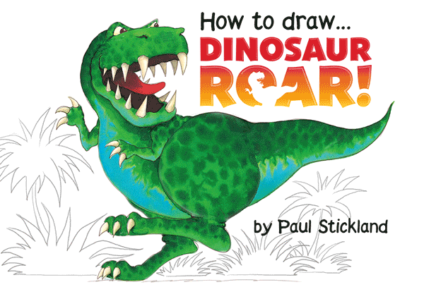 how to draw a dinosaur, dinosaurs, dinosaur roar, kids dinosaurs,