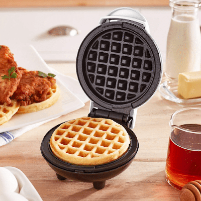 alt="amazon,weird,crazy products,weird products,retail,online shopping,mini waffle maker"