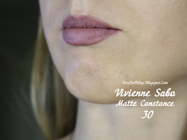 Vera BEL: Vivienne Sabo жидкая матовая помада Matte Constance