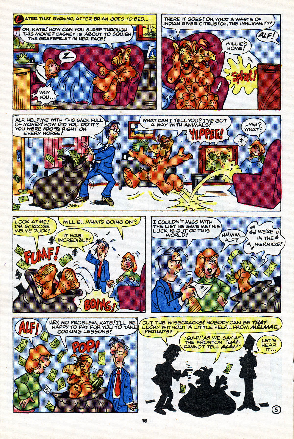 Read online ALF comic -  Issue #19 - 20