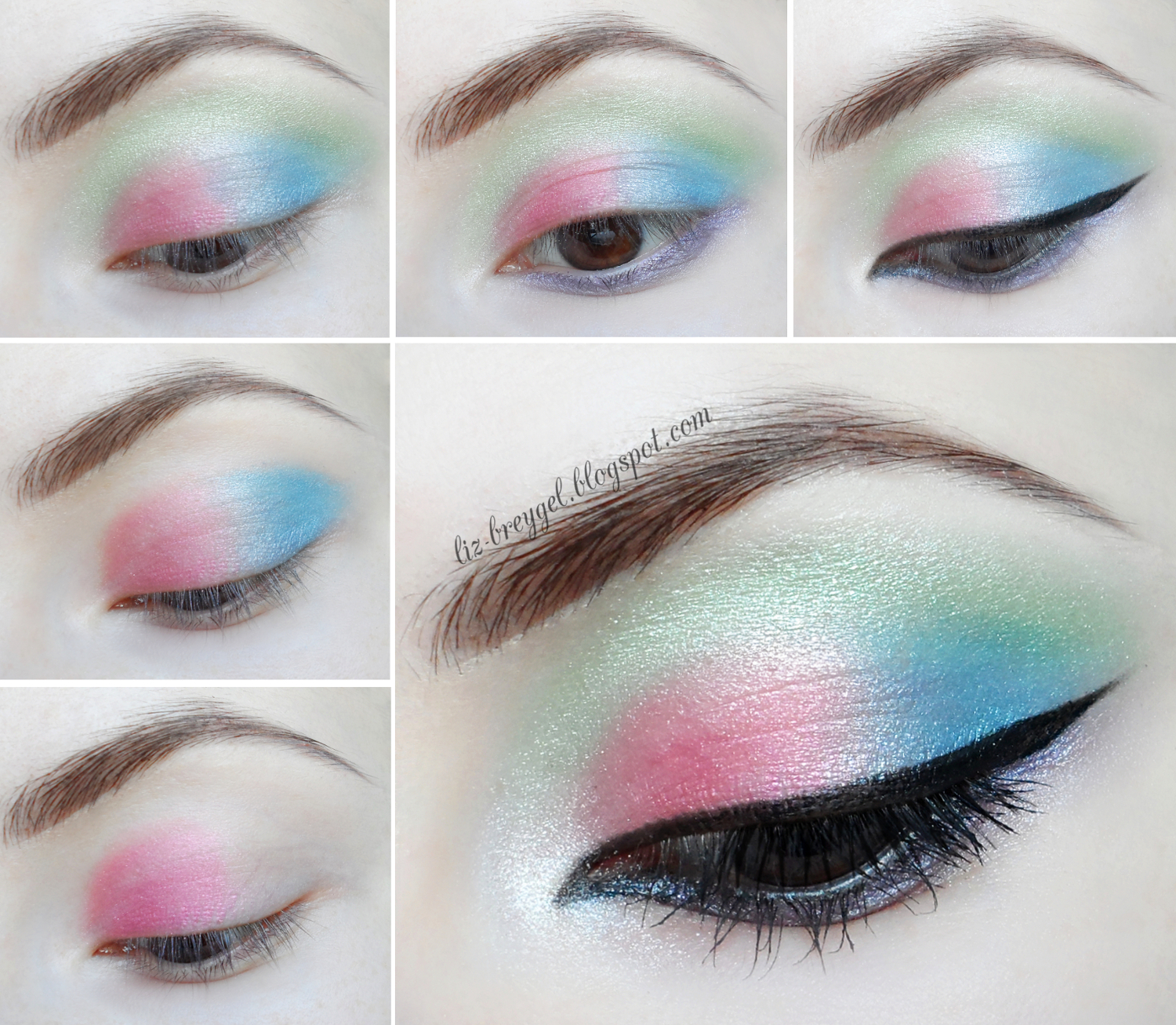 A Stunning Pastel Goth Eye Look | Step-by-Step Makeup Tutorial | January  Girl