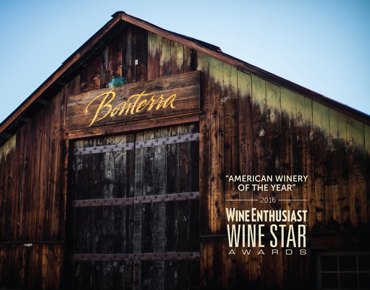 Organic Wines Uncorked Wine Enthusiast Names Bonterra Winery of the