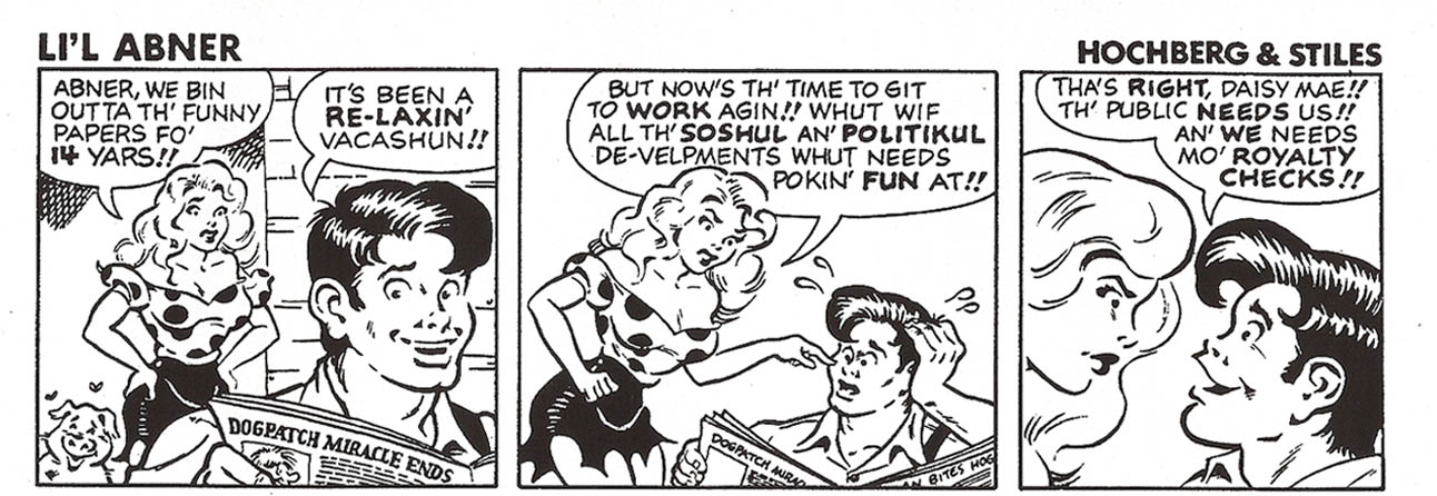 Al Capp's L'il Abner came to an end on November 13, 1977, and Cap...