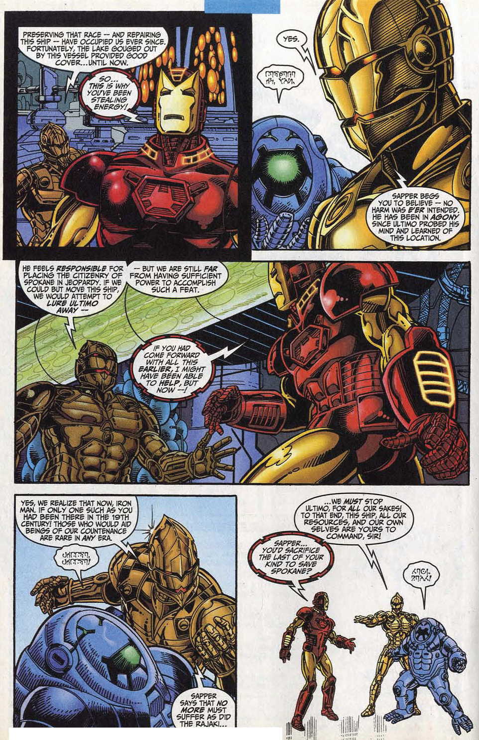 Read online Iron Man (1998) comic -  Issue #25 - 26