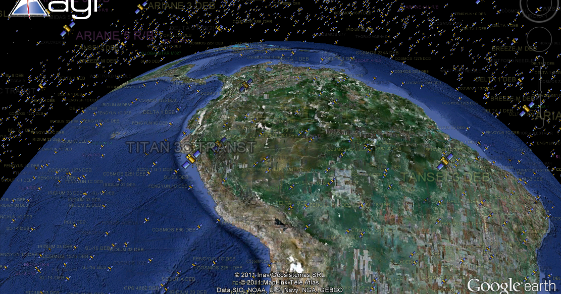 Tiempo En Vivo Satelite Geo Gps Perú: Satelites En Tiempo Real Desde Google Earth En Kmz - Mapa Web  (Actualizado)