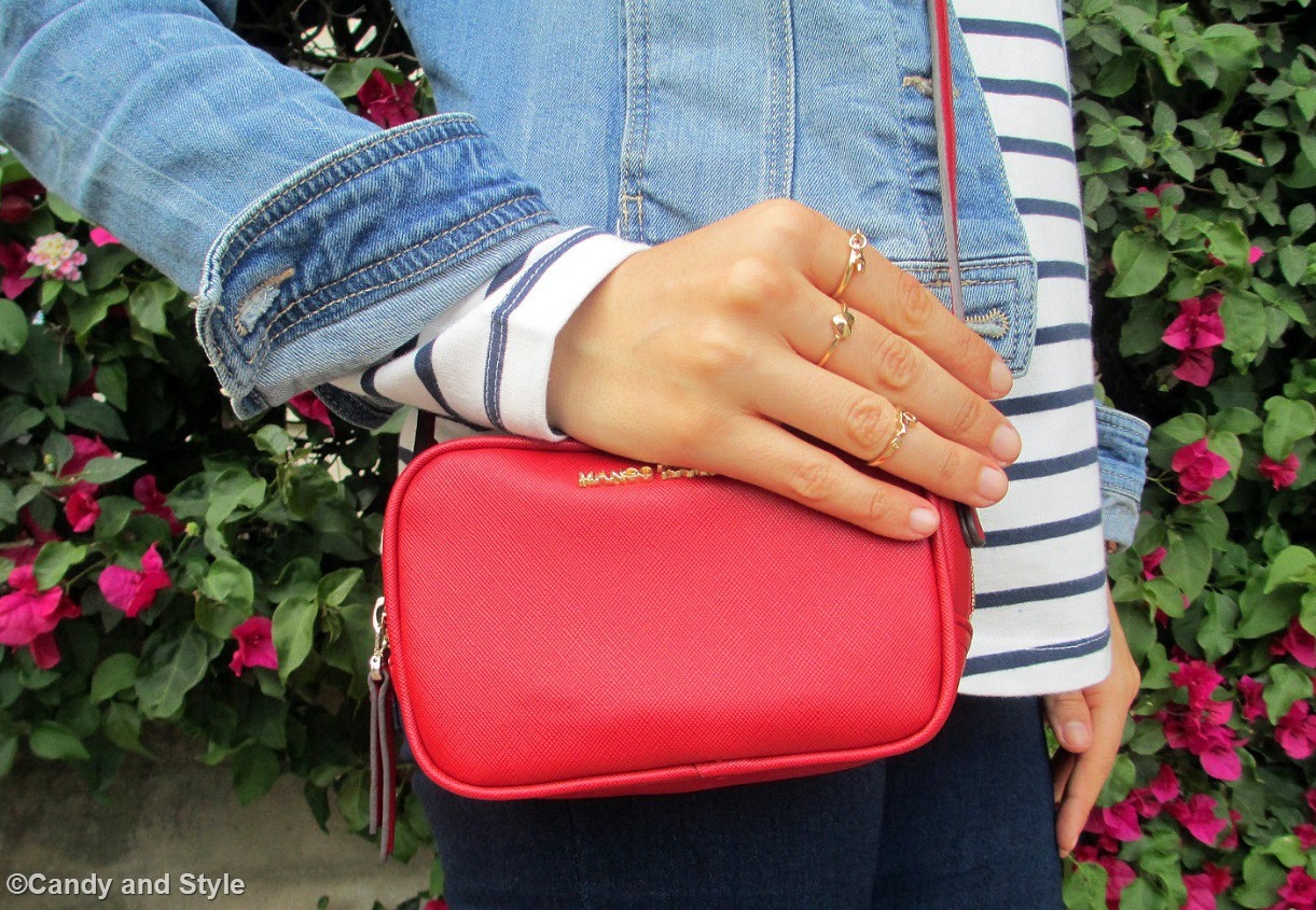 Stripes, Denim And Wedges | Candy and Style