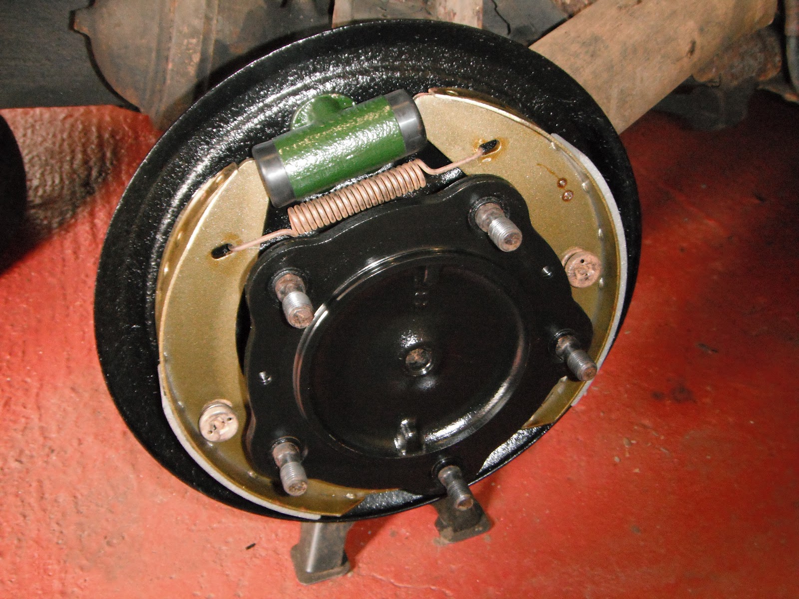 Citroën DS Restoration Rear brakes