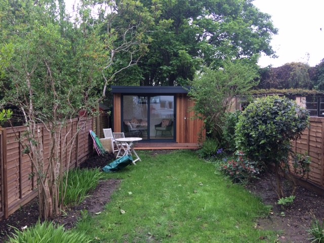 Shedworking Garden Room In Small Of Terraced House - Small Home Garden Office Shedworking Garden Room In Small Of Terraced House - Small Home Garden Office