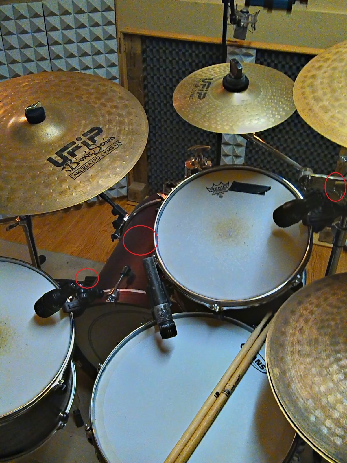 Atoragon's Guitar Nerding Blog ROCK/METAL DRUMS MIC PLACEMENT!! PART 2/2