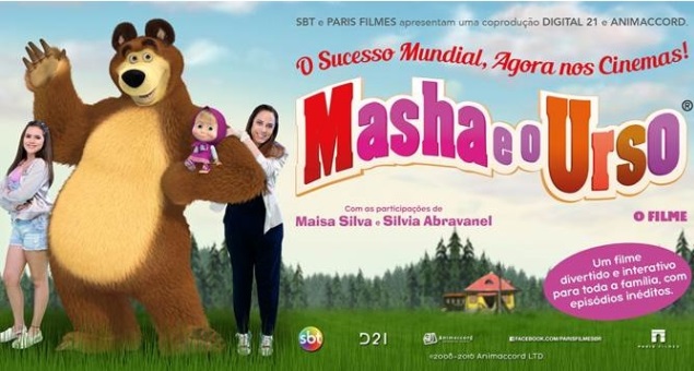 Masha e o Urso, o Filme - 8 de Dezembro de 2016