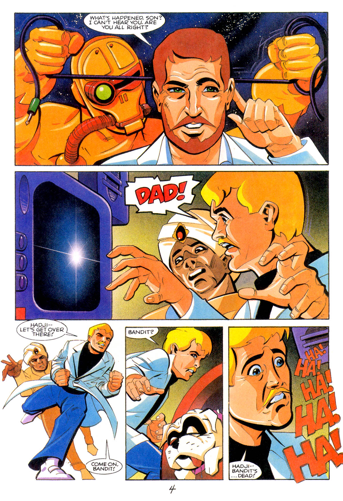 Read online Jonny Quest comic -  Issue #8 - 7
