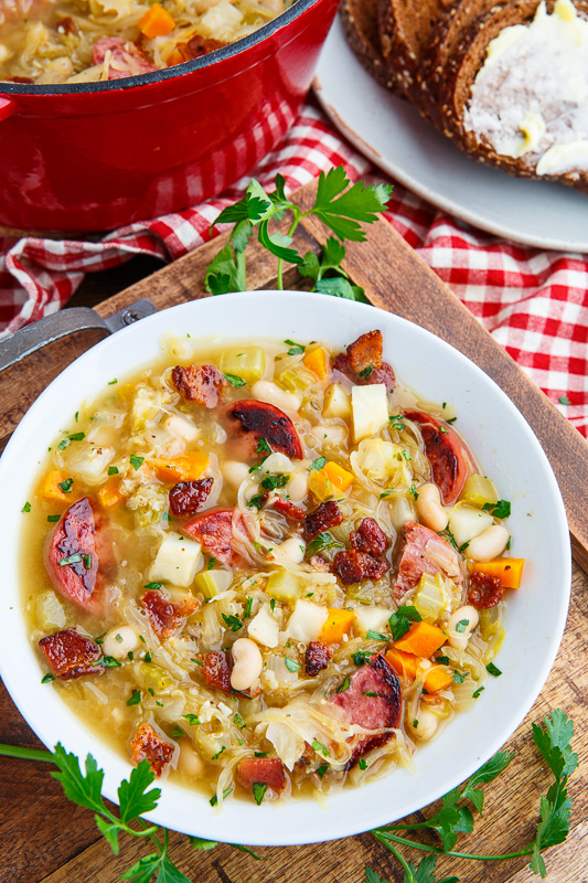 Kielbasa Sauerkraut Soup Kielbasa Sauerkraut Soup