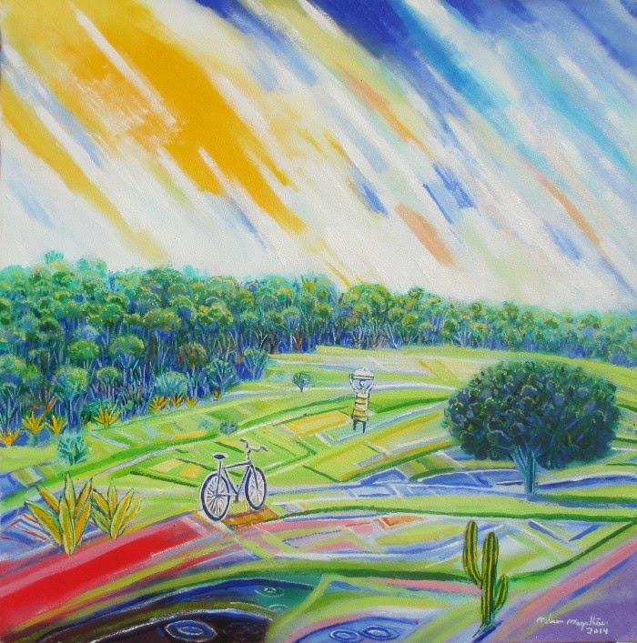 Бразильский художник. Nelson Magalhaes