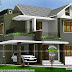 4BHK floor plan and elevation in 5 cent