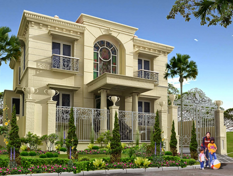 Kesan Mewah Pada Rumah Gaya Klasik