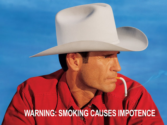 Warning: Smoking causes impotence