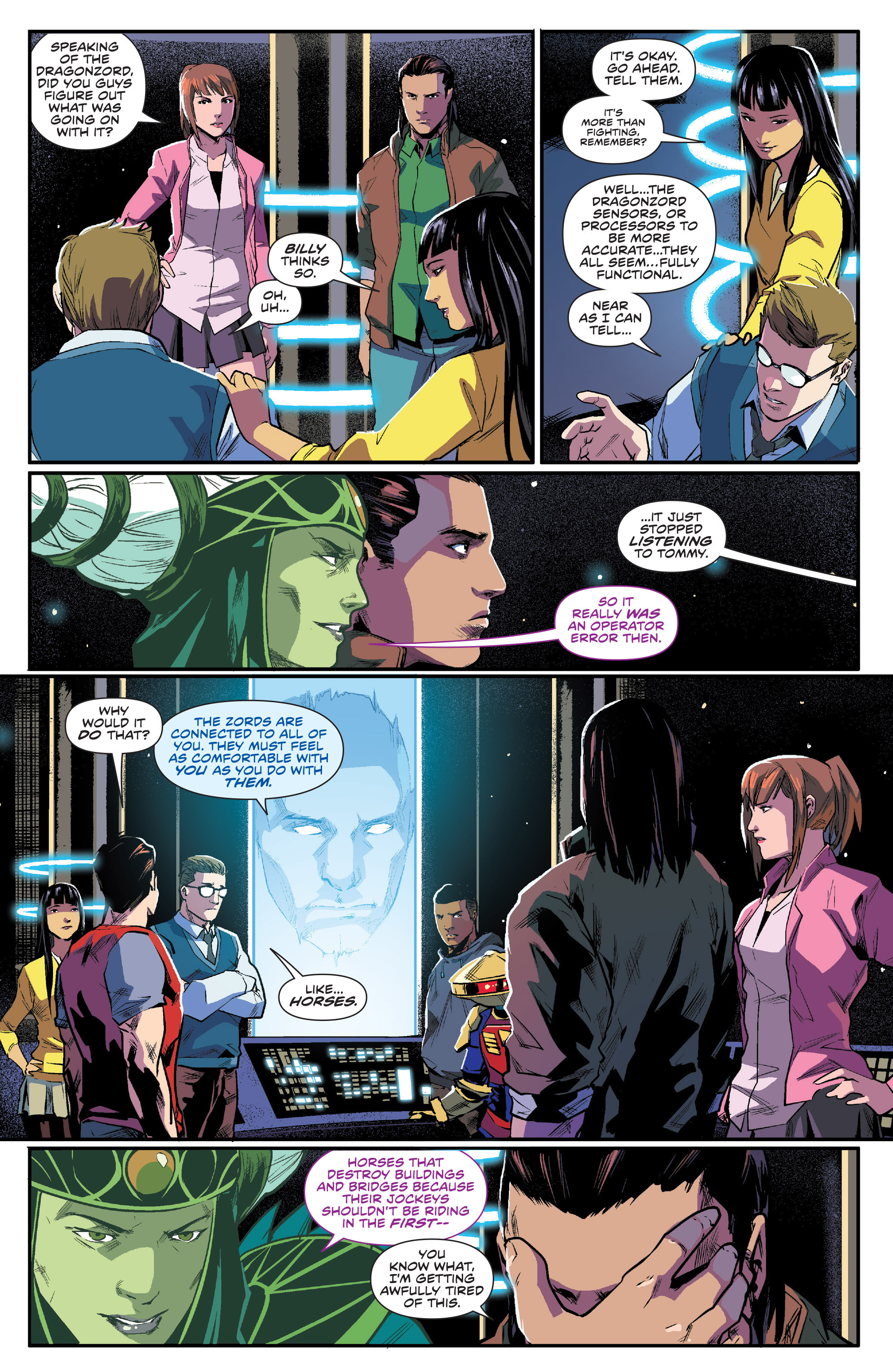 Read online Mighty Morphin Power Rangers comic -  Issue #2 - 21