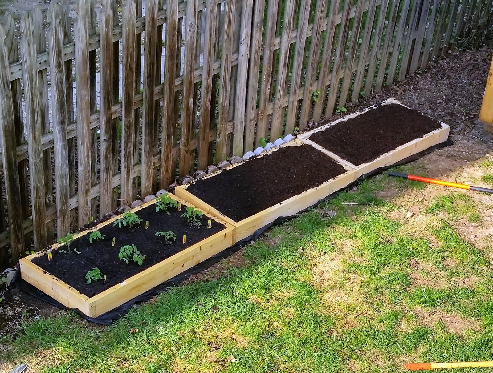 Ben's Journal Gardening Progress Raised Beds filled, XGarden