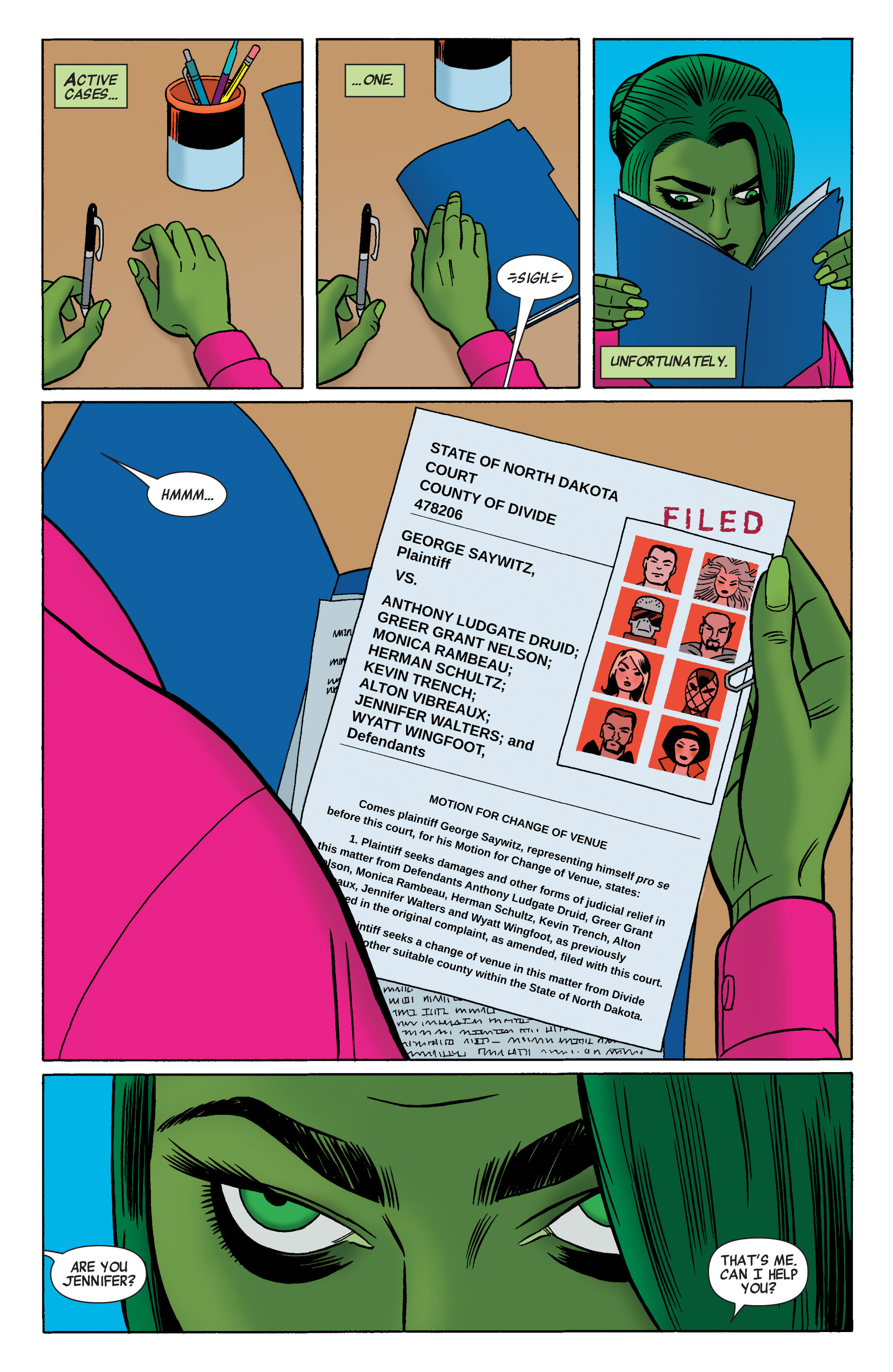 Read online She-Hulk (2014) comic -  Issue #2 - 4