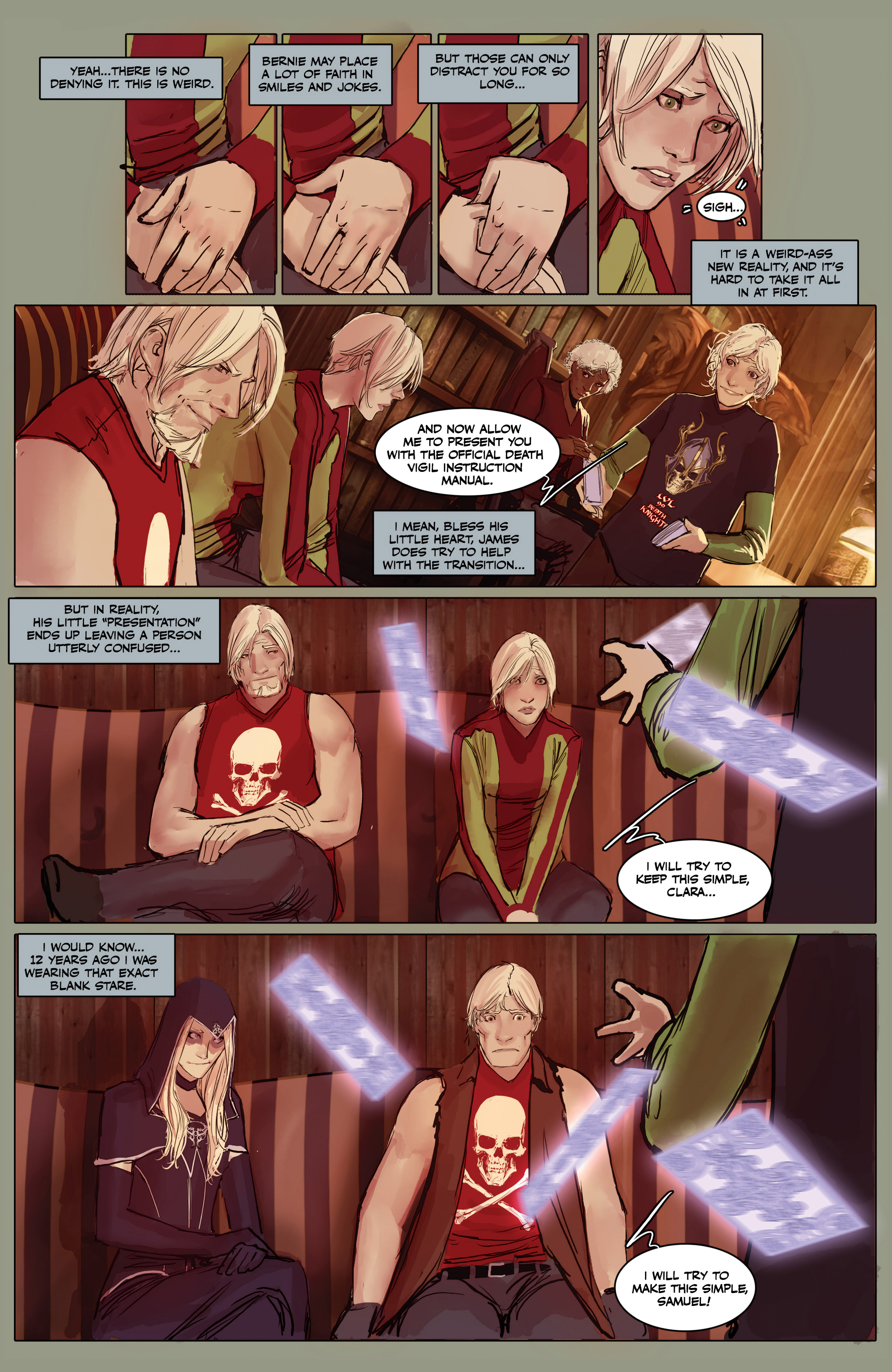 Read online Death Vigil comic -  Issue #2 - 18