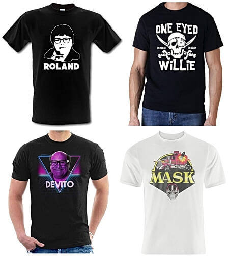 Popular 80s T-shirts for Men