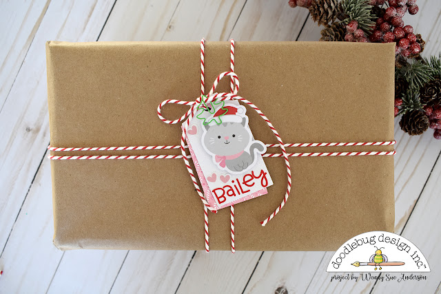christmas gift tags by @WendySue for Doodlebug Design
