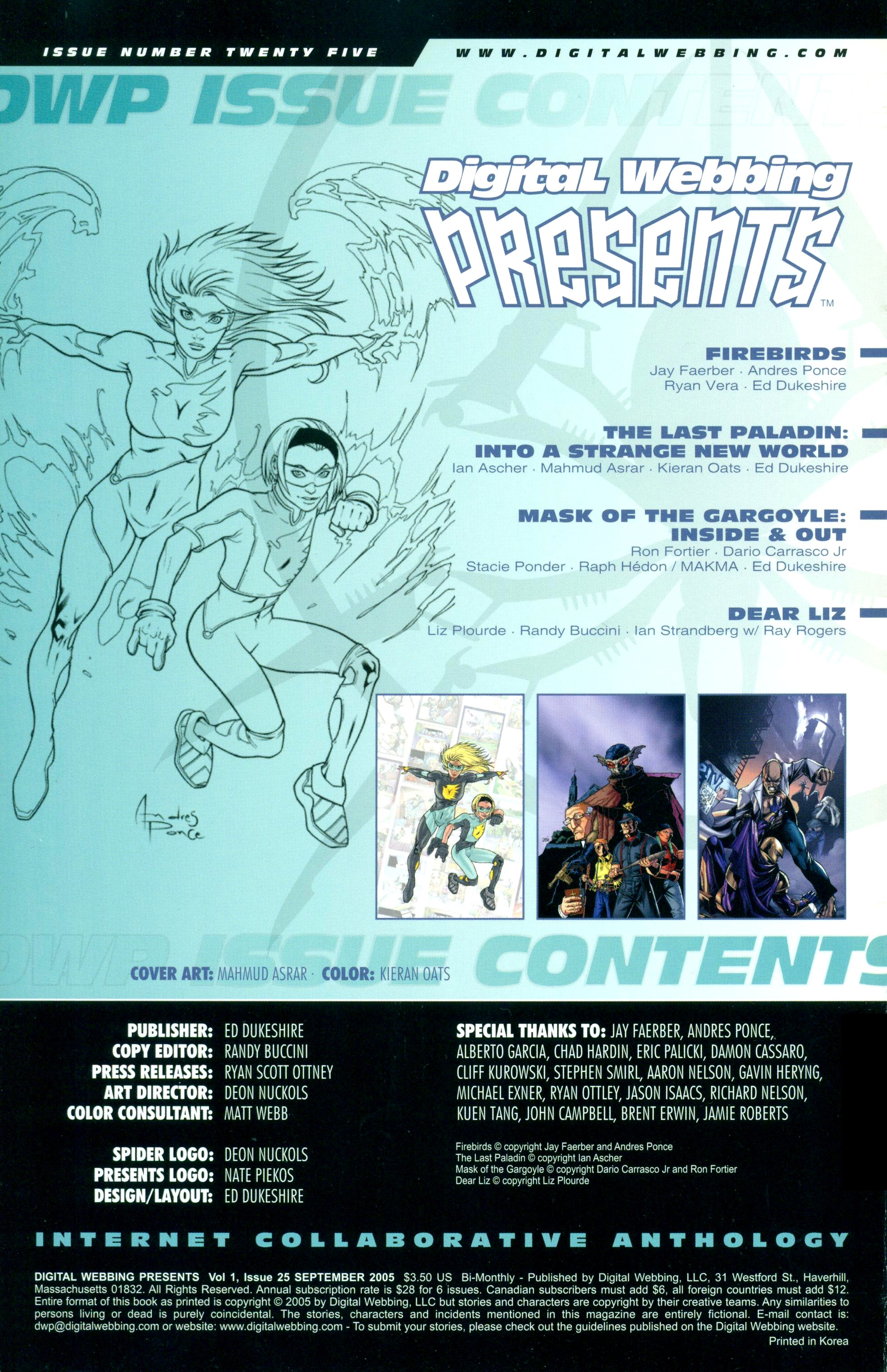 Read online Digital Webbing Presents comic -  Issue #25 - 2