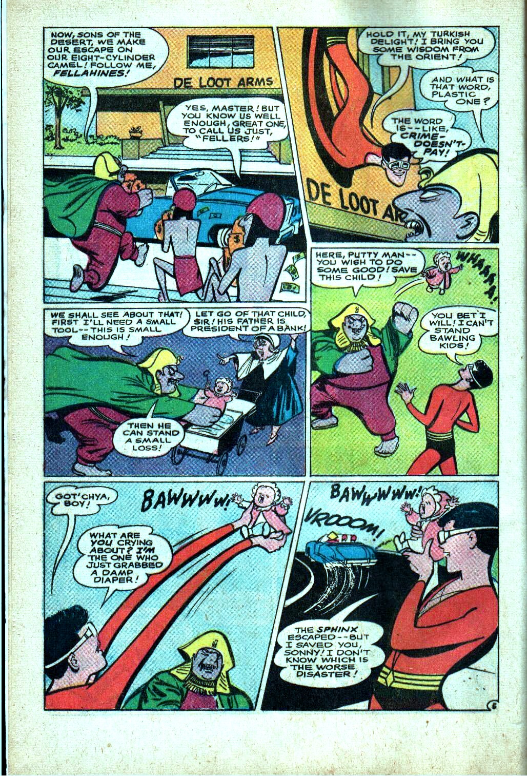 Read online Plastic Man (1966) comic -  Issue #6 - 8