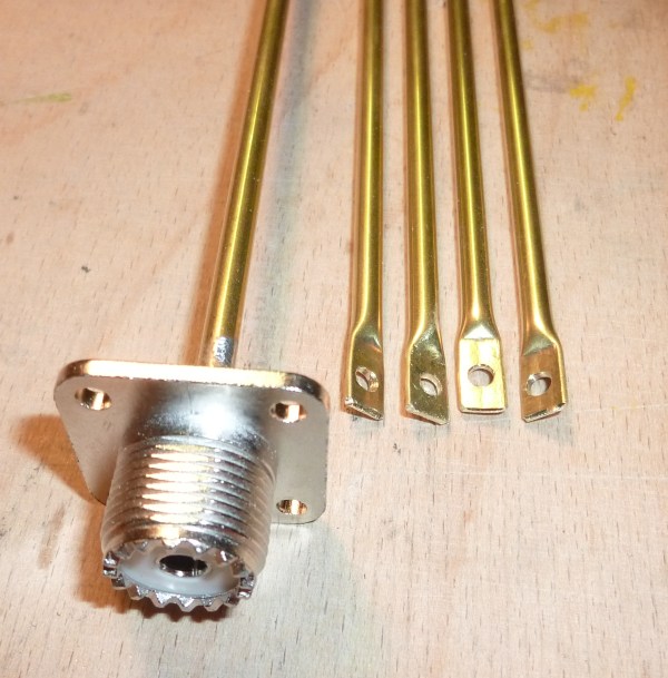 Hart gelötet! Bau einer Groundplane Antenne für das 2mBand