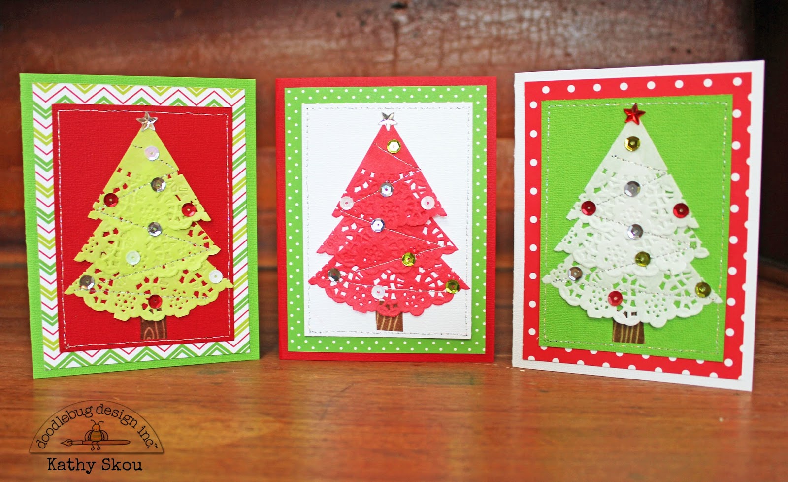 My Happy Place: Doodlebug Design: Christmas Cards