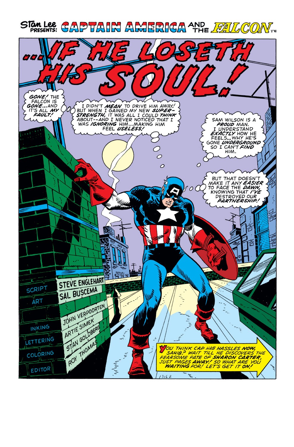 Read online Captain America (1968) comic -  Issue #161 - 2