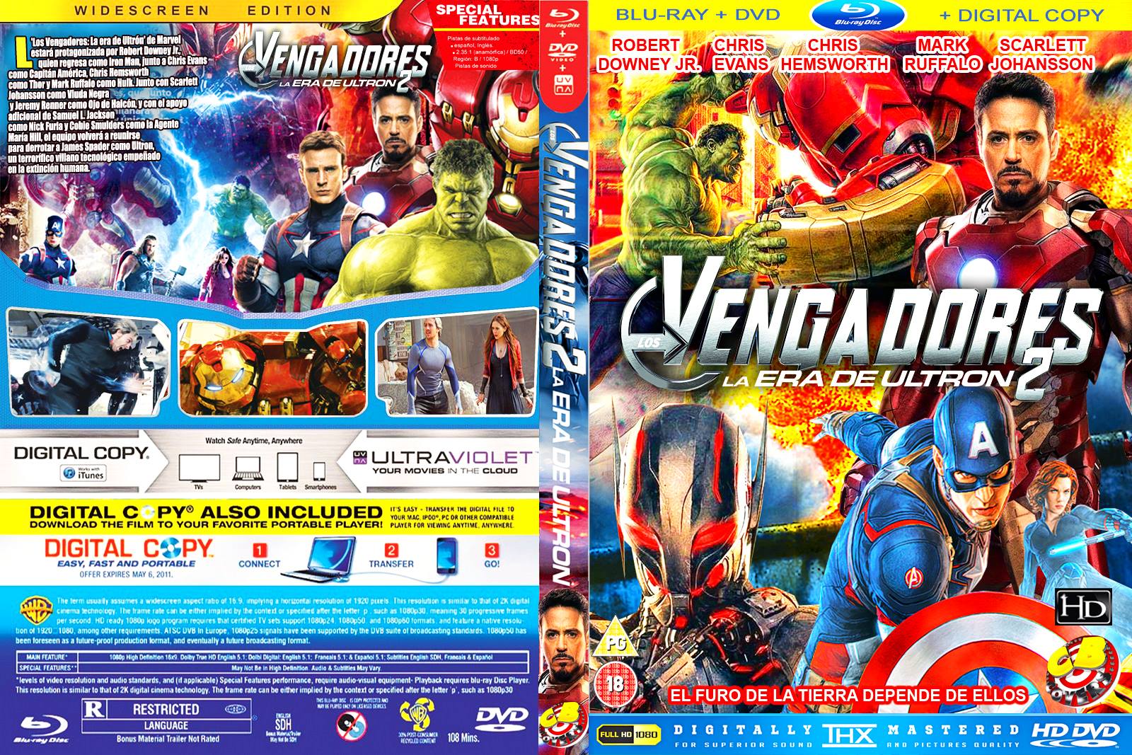 Cover los vengadores 2 Cover los vengadores 2