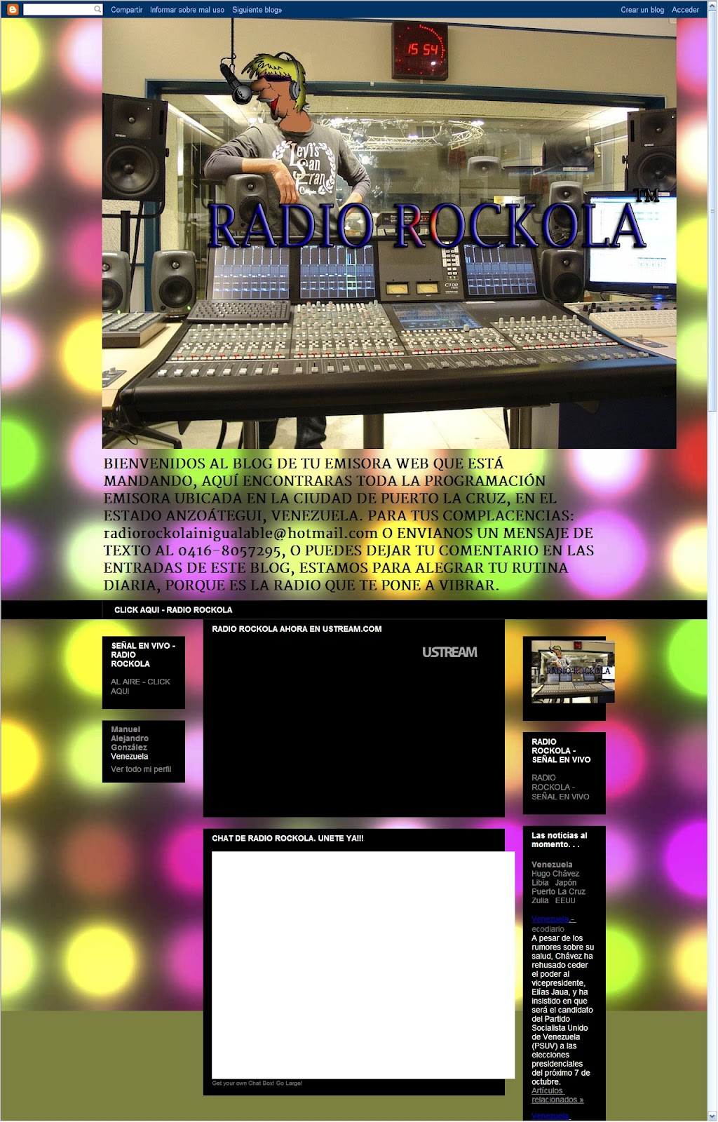 RADIO ROCKOLA LA RADIO QUE TE PONE A VIBRAR