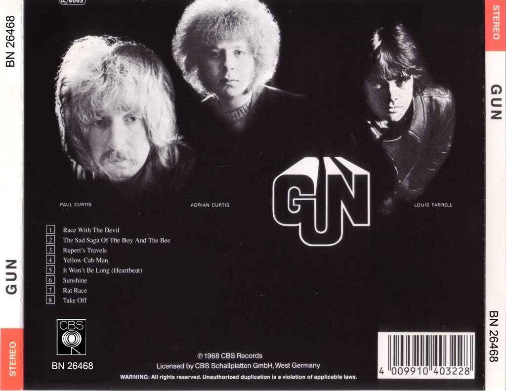 Gigadiscos Gun . Gun 1968