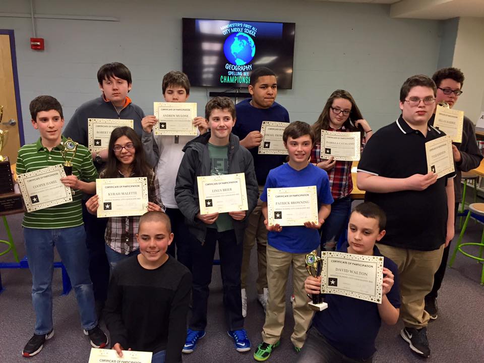 Hillside student victorious in middle school city geography bee